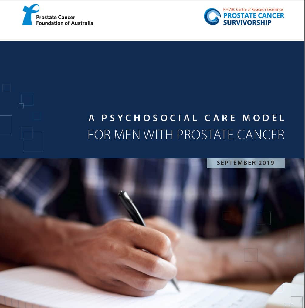 A Psychosocial Care Model for Men with Prostate Cancer  Facing the Tiger