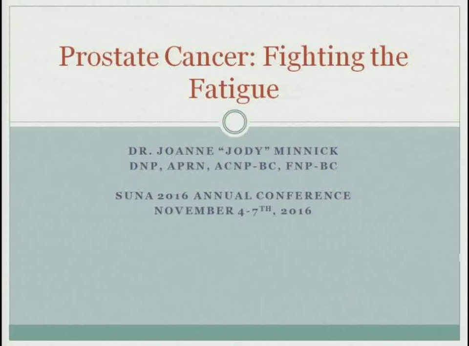 Fighting the Fatigue: What to Do after Prostate Cancer ...