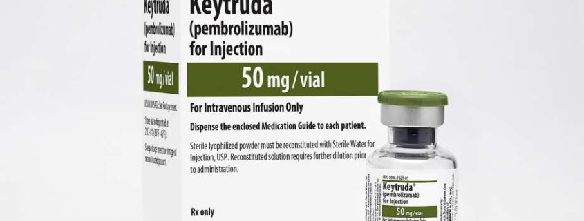 Keytruda  a new hope for oncology.