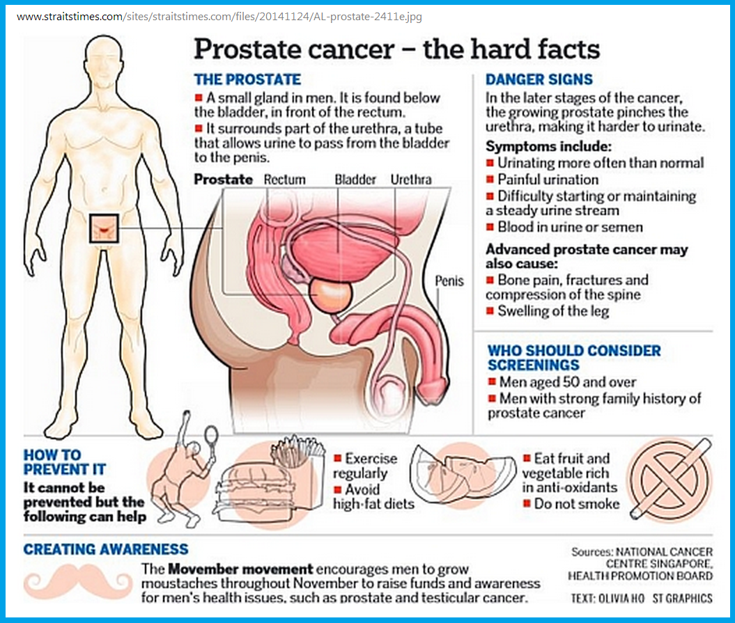 Welcome: Prostate Cancer ~ 6 things to know