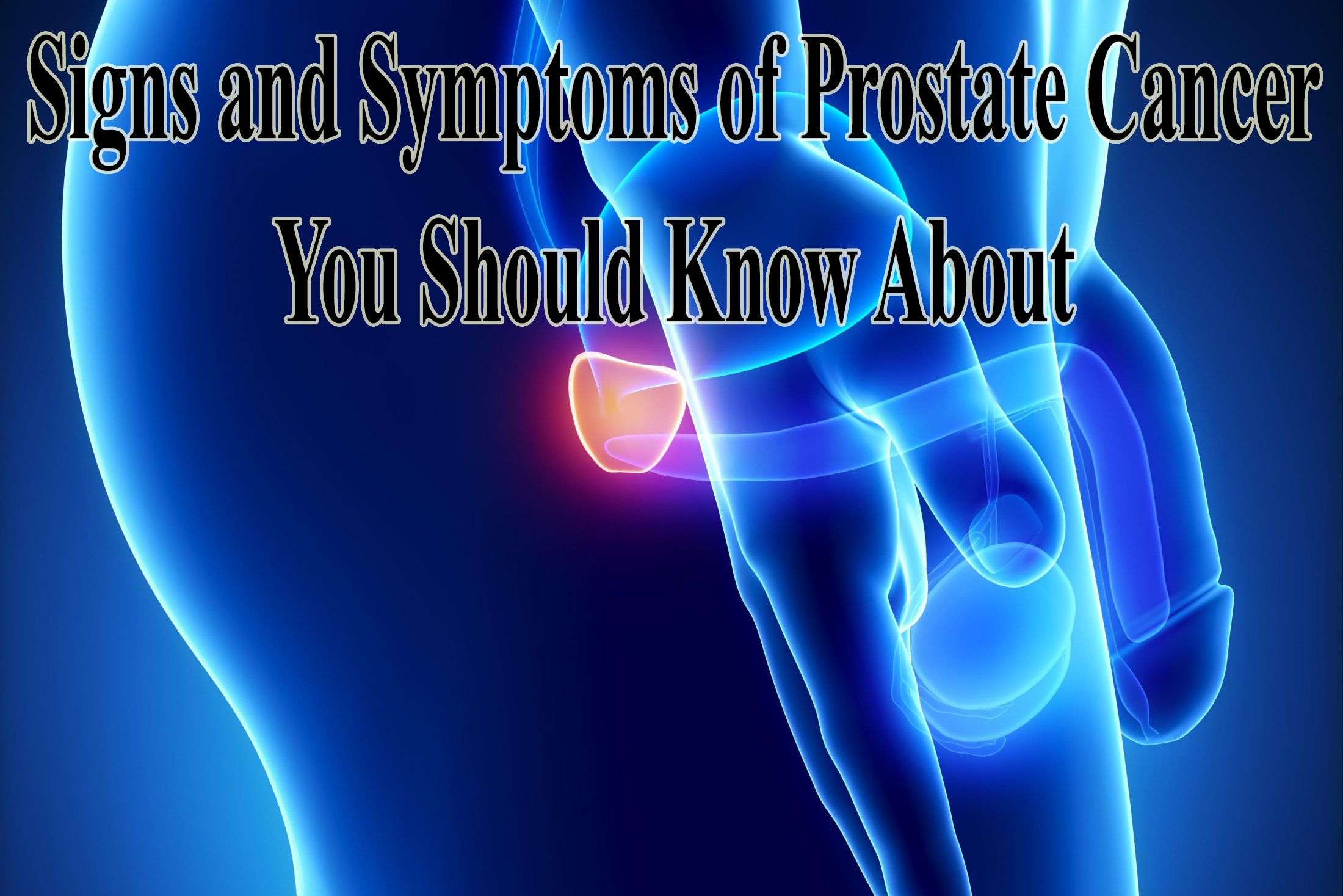 What Are The 5 Warning Signs Of Prostate Cancer / Prostate ...